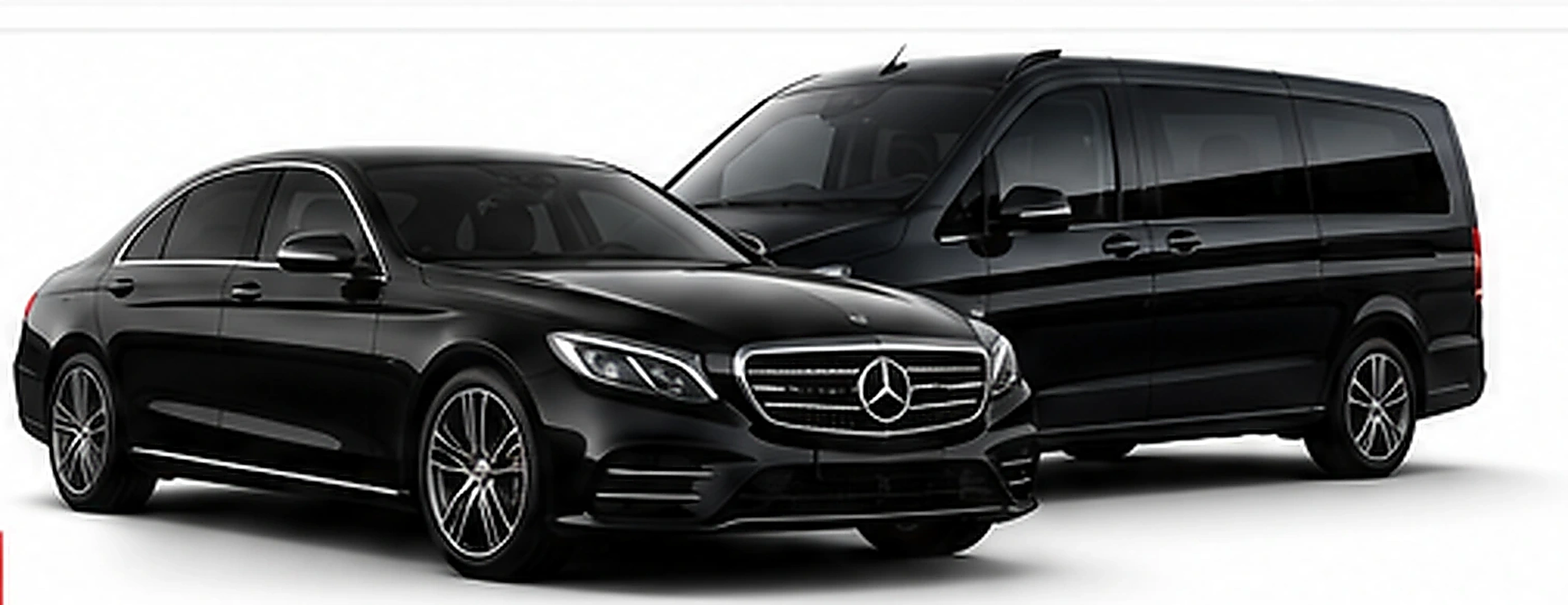 Unbranded premium private transfer sedan and van