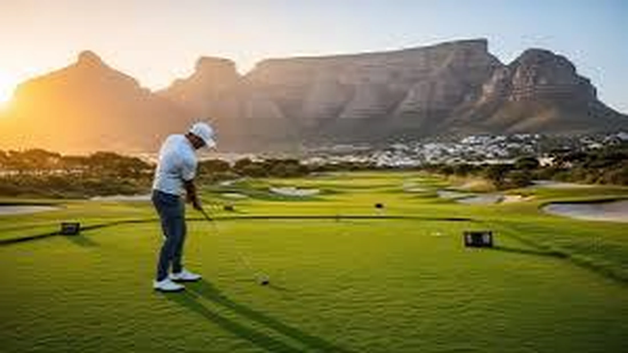 Golf with Table Mountain