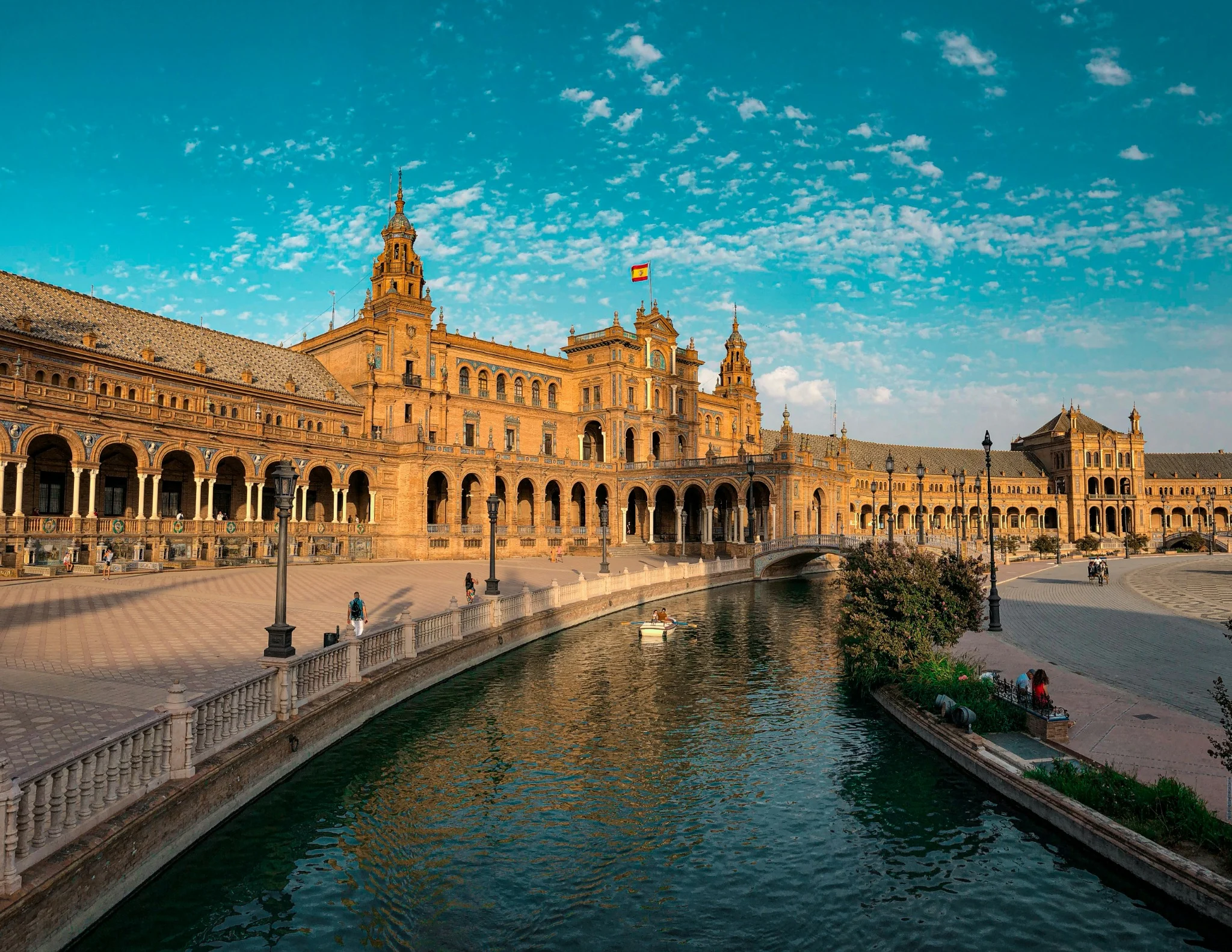 Spanish city architecture